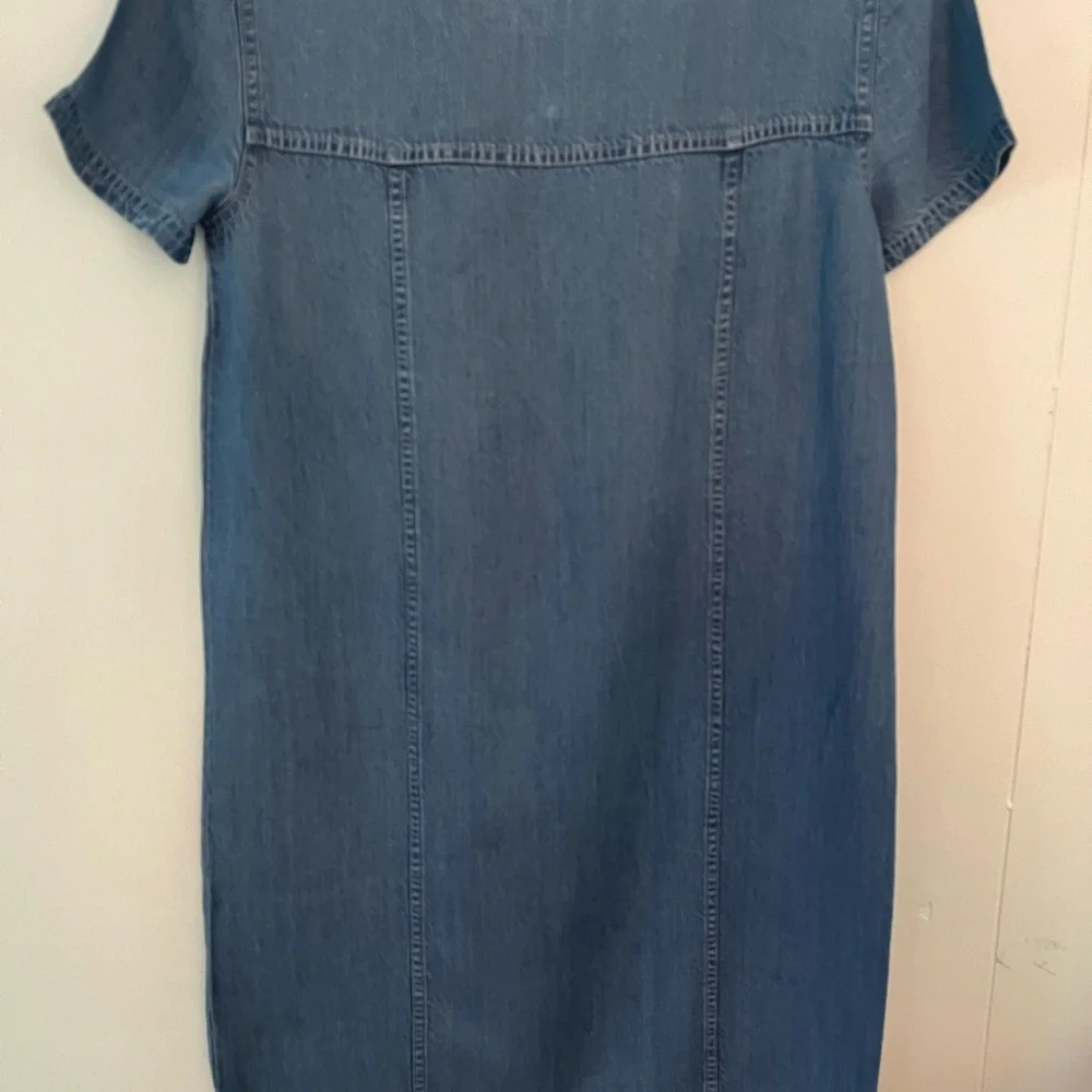 Southern Tide 100% Tencel Holly Embroidered Chambray Light Indigo Dress Size XS - Picture 12 of 16